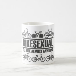 Bikesex -おもしろい自転車とサイクリング コーヒーマグカップ