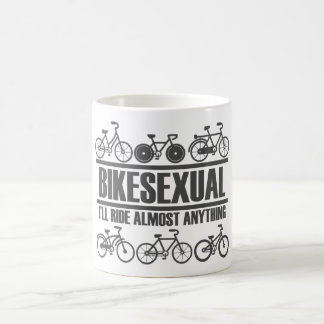 Bikesex -おもしろい自転車とサイクリング コーヒーマグカップ