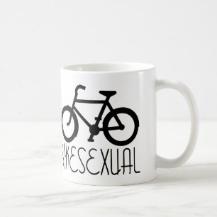 Bikesexualのサイクリストの自転車のバイクのマグ コーヒーマグカップ