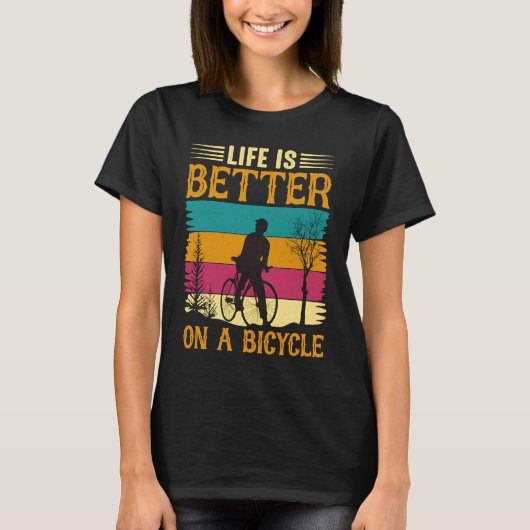 Biking and Cycling 14 Tシャツ (正面)