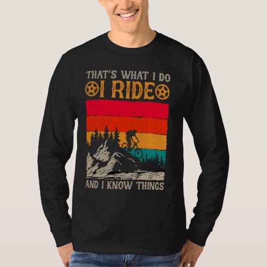 Biking and Cycling   17 Tシャツ (正面)