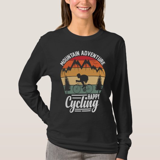 Biking and Cycling 3 Tシャツ (正面)