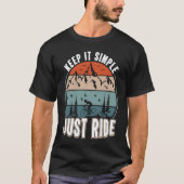Biking and Cycling   43 Tシャツ (正面)