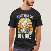 Biking and Cycling    5 Tシャツ (正面)