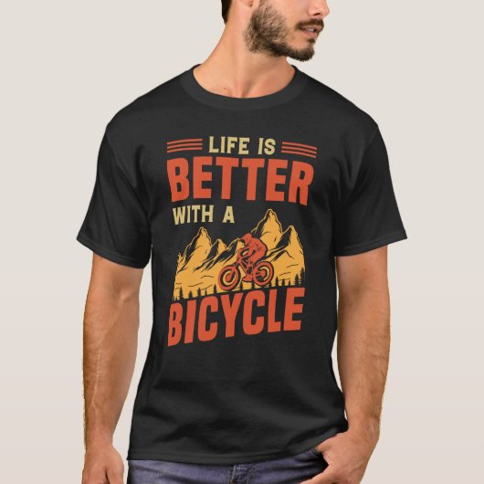 Biking and Cycling  69 Tシャツ (正面)