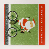 Biking Cycling Holiday Gift ジグソーパズル (横)