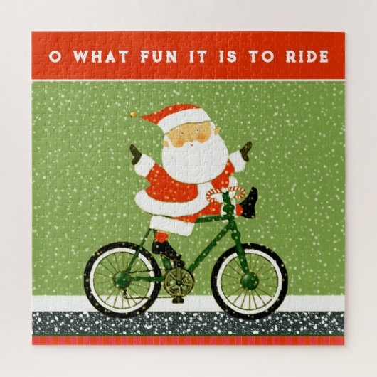 Biking Cycling Holiday Gift ジグソーパズル (縦)
