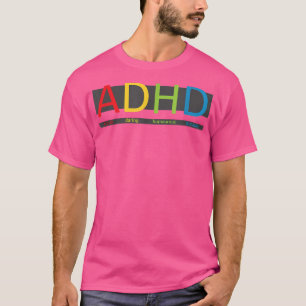 BikingFor自閉症の女性ADHDシャツ,青,小さい米国 Tシャツ