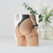 Bikiniガールフォトポストカード ポストカード (スタンド正面)