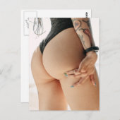 Bikiniガールフォトポストカード ポストカード (正面/裏面)