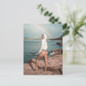 Bikiniガールフォトポストカード ポストカード (スタンド正面)