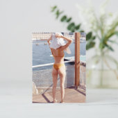 Bikiniガールフォトポストカード ポストカード (スタンド正面)