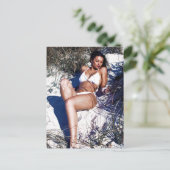 Bikiniガールフォトポストカード ポストカード (スタンド正面)