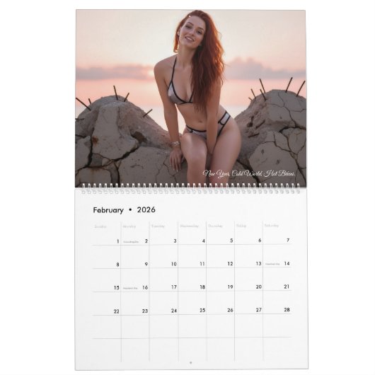 Bikini Apocalypse Calendar – Stunning Bikini  カレンダー (2月 2026)