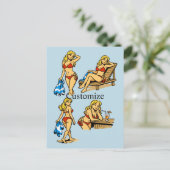 Bikini Beach Time Thunder_Cove ポストカード (スタンド正面)