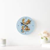 Bikini Beach Time Thunder_Cove ラウンド壁時計 (ホーム)