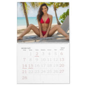 Bikini Business Wall Calendar Glamour Beach Models カレンダー (2月 2027)