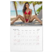Bikini Business Wall Calendar Glamour Beach Models カレンダー (2月 2026)
