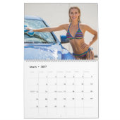 Bikini Car Wash Calendar – Stunning Women カレンダー (3月 2027)