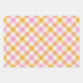 Bikini Gingham ラッピングペーパーシート (正面)