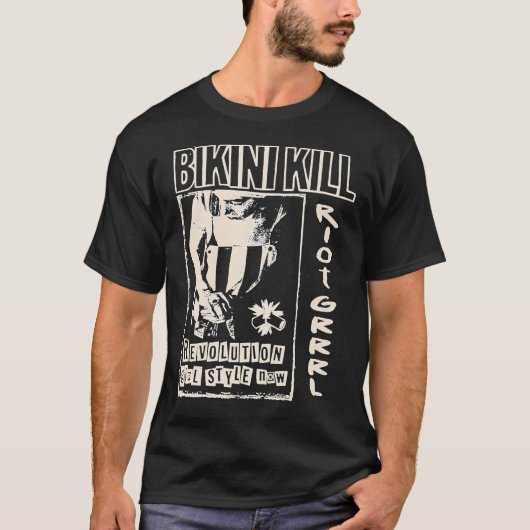 Bikini Kill Classic T-Shirt Tシャツ (正面)