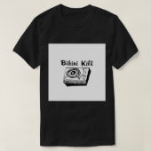 Bikini Kill Logo - Black Pin Tシャツ (デザイン正面)