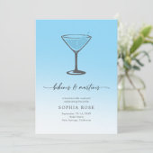 Bikinis and Martinis Tropical Bachelorette Weekend 招待状 (スタンド正面)