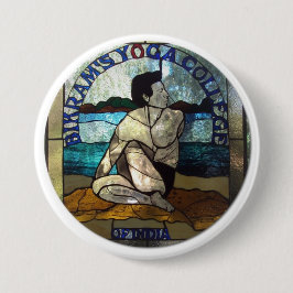 Bikramsのヨガの脊柱のねじれボタン 缶バッジ