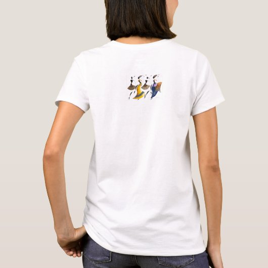 BikutsiのTシャツD Tシャツ (裏面)