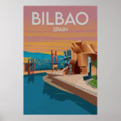 Bilbao, Spain ポスター (正面)