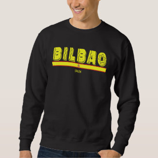 Bilbao Spain   Spanish Flag Espana Tourist Souveni スウェットシャツ
