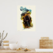 BILBO BAGGINS™とドワーフの会社グラフィック ポスター (キッチン)