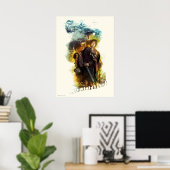 BILBO BAGGINS™とドワーフの会社グラフィック ポスター (ホームオフィス)