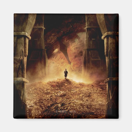 BILBO BAGGINS™の目の中のSMAUG™ マグネット (正面)