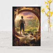 BILBO BAGGINS™は諸州のコラージュで支持します カード (黄色い花)