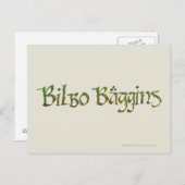 BILBO BAGGINS™ Textured ポストカード (正面/裏面)