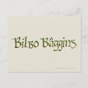 BILBO BAGGINS™ Textured ポストカード