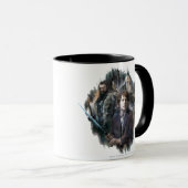 BILBO BAGINS™、THORIN OAKENSHIELD™、およびGandalf マグカップ (正面右)