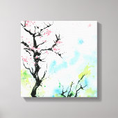 Bild mit Frühling キャンバスプリント (正面)