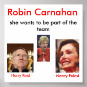 bilde, nancy_pelosi, harry_reid, Robin Carnahan.. ポスター (正面)