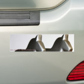 Bildekal Dalahästar バンパーステッカー (車上)