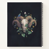 Bildserie Leben Und Tod: Schafschedel ノートブック (裏面)