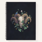 Bildserie Leben Und Tod: Schafschedel ノートブック (正面)