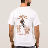 BILGW XIX (小型のデザイン) Tシャツ (裏面)