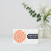 Bilingual English and Spanish Business Cards 名刺 (スタンド正面)