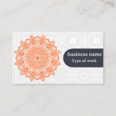 Bilingual English and Spanish Business Cards 名刺 (正面)