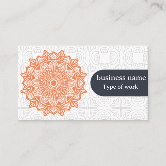 Bilingual English and Spanish Business Cards 名刺 (正面)