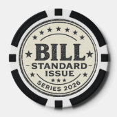 BILL銀行 公認ゲーム通貨 ポーカーチップ (正面)