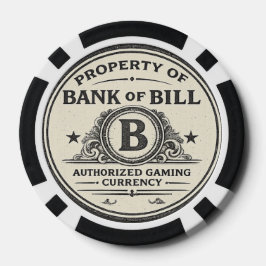 BILL銀行 公認ゲーム通貨 ポーカーチップ
