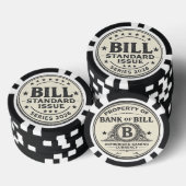 BILL銀行 公認ゲーム通貨 ポーカーチップ (積み重ね)